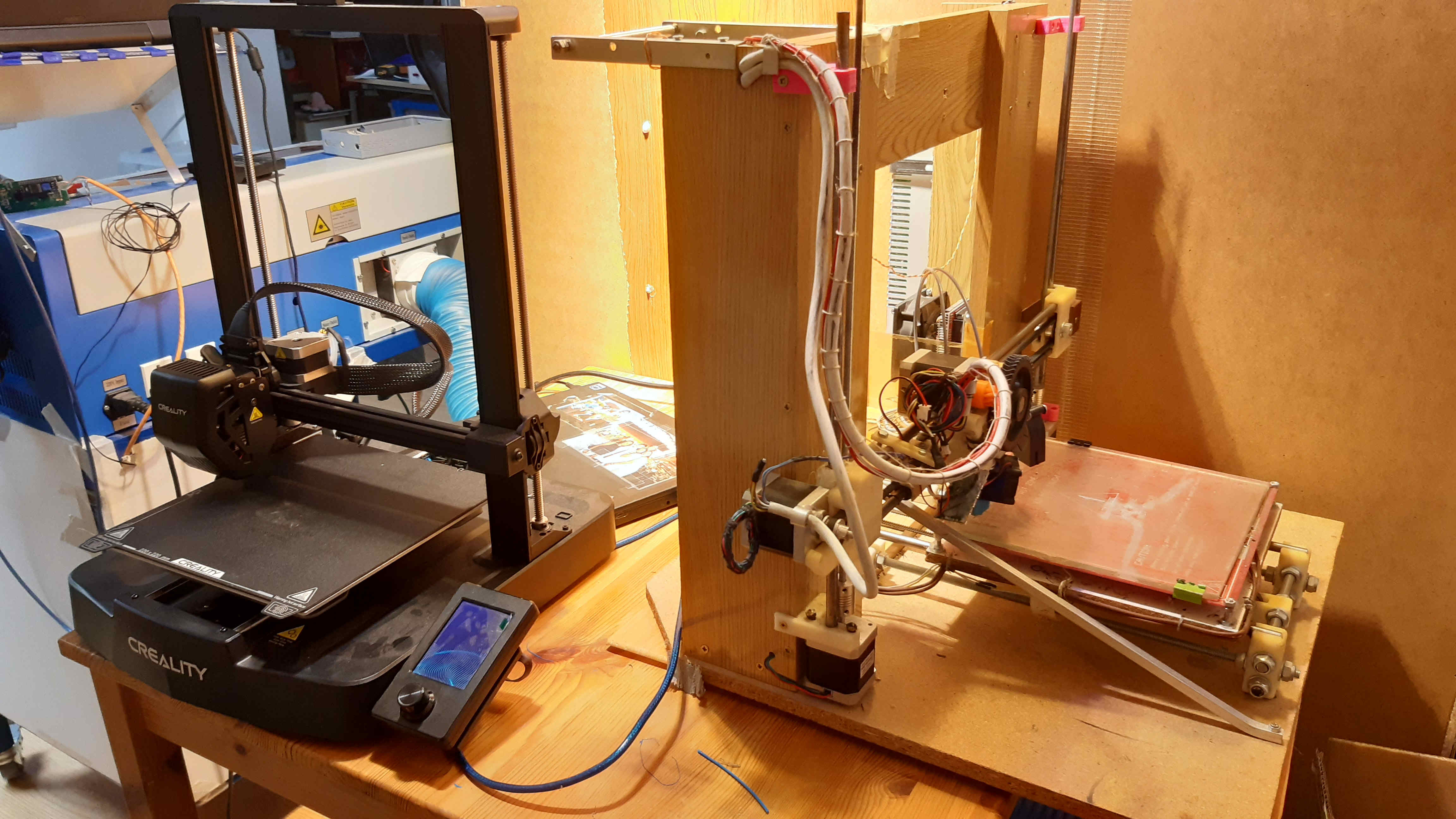 klipper en varias impresoras 3d